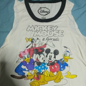Vintage disney Mickey mouse tank top xl 15-17